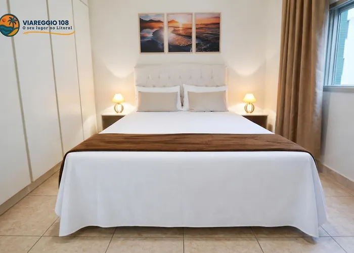 Viareggio 108 - Guarujá-Pitangueiras - Garagem - Wi-fi Apartamento